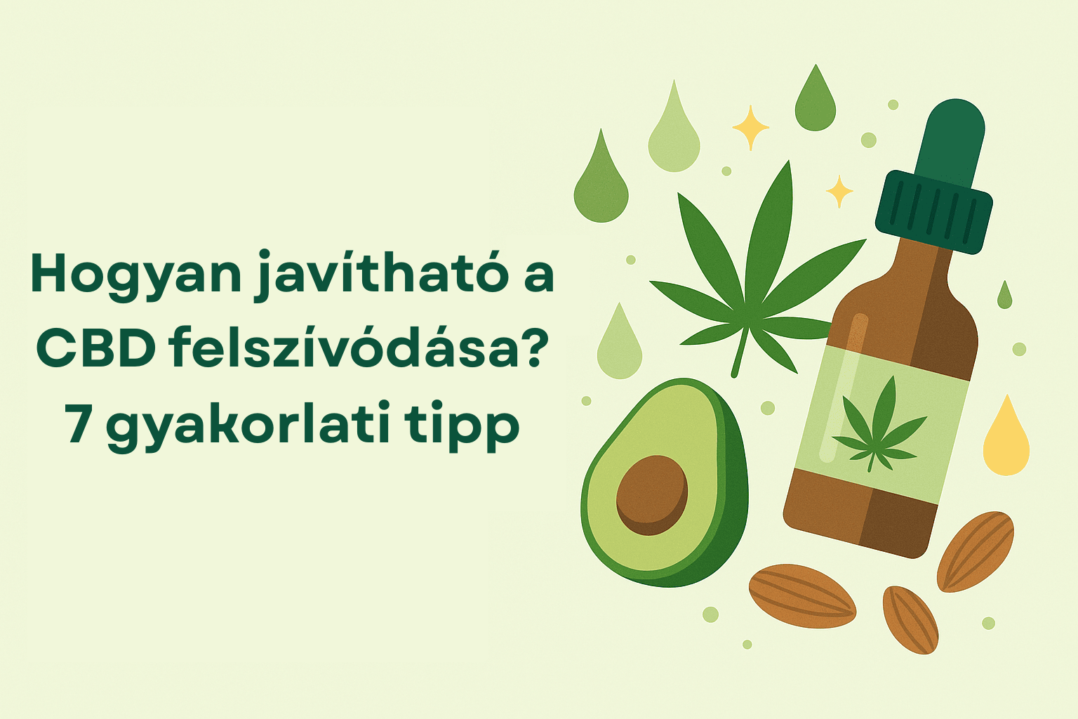 Hogyan javítható a CBD felszívódása 7 gyakorlati tipp
